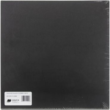 GRAFIX FEUILLE DE CHIPBOARD NOIR 12X12