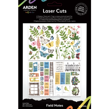 Arden Creative Laser Cuts - Field Notes 
