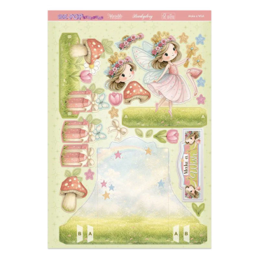 Hunkydory Carte Side-Pop Stepper - Make a Wish