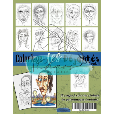 Le Chaos Créatif - Album à colorier - Les déjantés vol. 1
