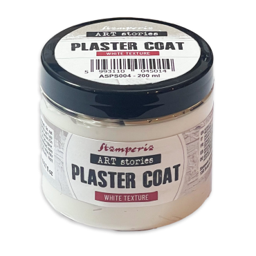 Stamperia Plaster Coat 200 ml - Texture blanche