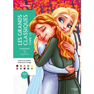 *À VENIR* Coloriages mystères Disney - Grands classiques Tome 13