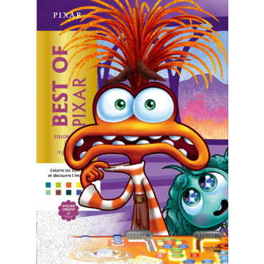Coloriages mystères Disney - Best of Pixar