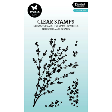 SL Clear Stamp Flower Tree Essentials 6 Pieces