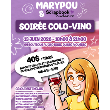 Colo-Vino avec Marypou