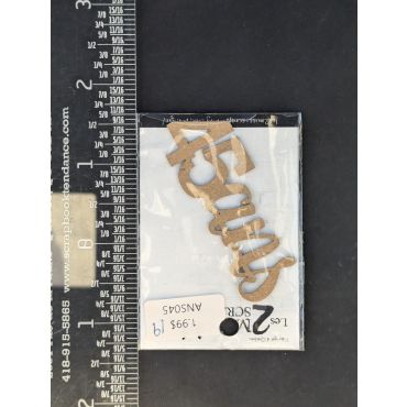 LES 2 MISS SCRAPBOOKING CHIPBOARD 45 ANS