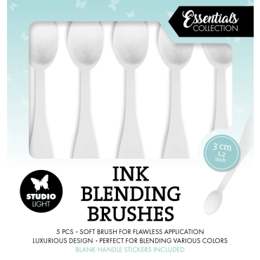 SL Pinceaux estompeurs 5 x 3 cm Soft Brush Essentials, 5 Pièces