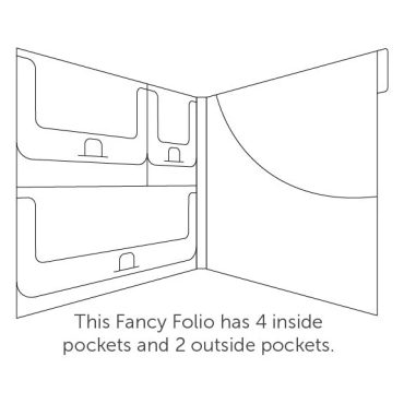 The Organized Option - 12x12 Fancy Folio, 3 pqt
