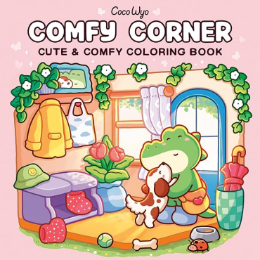 Comfy Corner - Livre de coloriage Cozy cuties - Cosy colo - Coco wyo