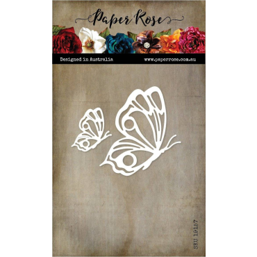 PAPER ROSE AMAYA BUTTERFLIES MATRICE DECOUPE