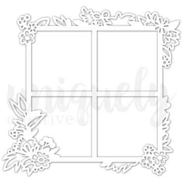 UNIQUELY Calque - Paperbark Blooms Frame