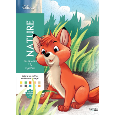 Coloriages mystères Disney - Nature