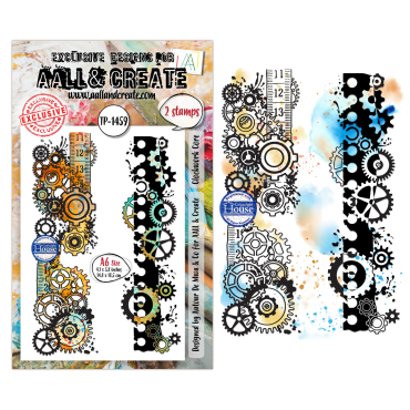 AALL and Create - A6 - Ensemble d'étampe - Clockwork Core #1459