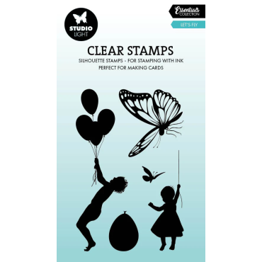 SL Clear Stamp Let's Fly Essentials 5 Pieces