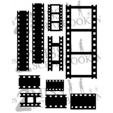 Les 2 Miss Scrapbooking Chipboard : Kit Pellicule Photo|Film