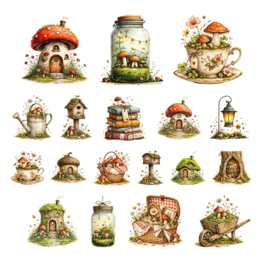 Simply Stated - Cottagecore - Éphémères Scenes