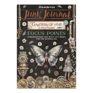 Stamperia Gardens of Time - Junk Journal Focus Points A5