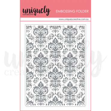 Uniquely Plioir de gaufrage : Damask