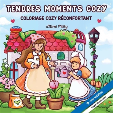 *À VENIR* Tendres moments cozy - Coloriage cozy réconfortant - Mimi Moty