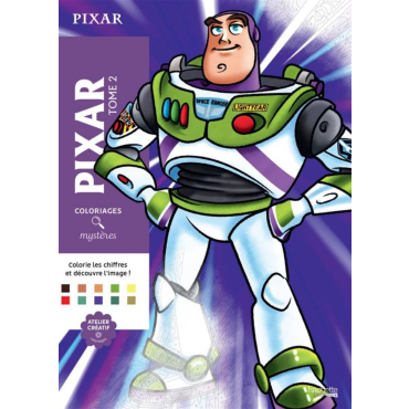 Coloriages mystères Disney - Pixar Tome 2