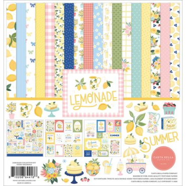 Carta Bella Lemonade - Ensemble de papier 12"X12"