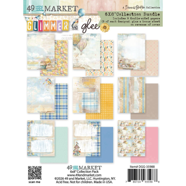 49 and Market Collection de Papier 6"X8" - Glimmer and Glee