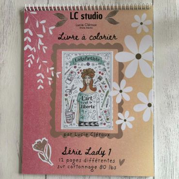 LC Studio - Livre à Colorier - Série Lady 1
