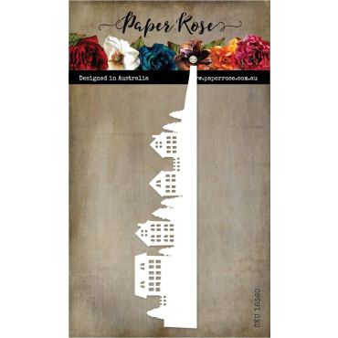 Paper Rose Matrices de coupe - Little House Border 18360