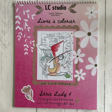LC Studio - Livre à Colorier - Série Lady 4