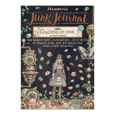 Stamperia Gardens of Time - Junk Journal Autocollants, Cut-Outs & Backgrounds