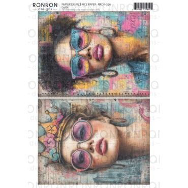 *À Venir* Ronron Designs Papier De Riz: Graffiti