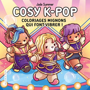 Kpop cosy - Jade Summer - Coloriages Mignons qui font Vibrer ! Cosy Colo