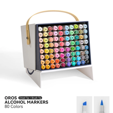 Arrtx OROS 80 Marqueurs à alcool à double pointe