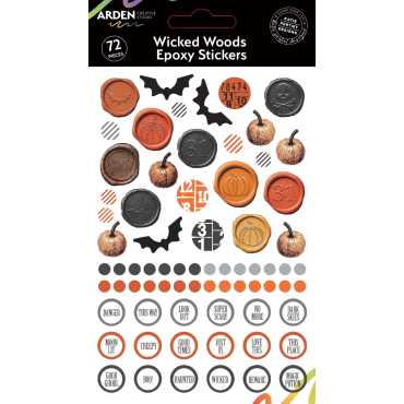 Arden Creative Wicked Woods - Autocollants époxy