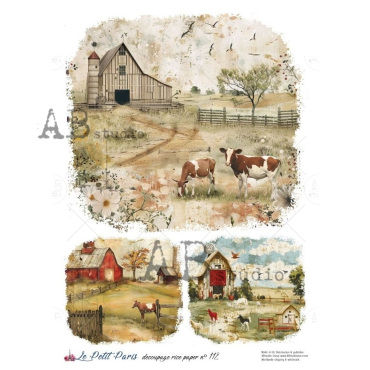 AB STUDIO Rice Paper Paris112