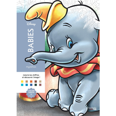 Coloriages mystères Disney - Babies