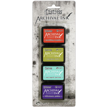DISTRESS ARCHIVAL INK MINI PAD KIT 5