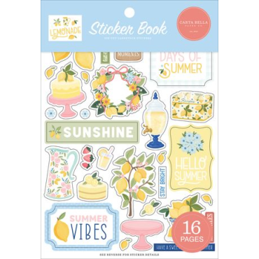 Carta Bella Lemonade - Livre d'Autocollants