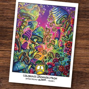 LimonadeCitron - VOLUME-1 XLarge Coloriage anti-stress par Natasha Lirette