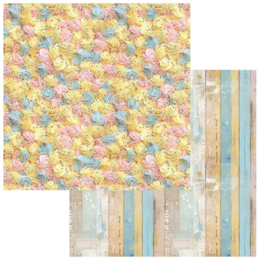 49 and Market Glimmer and Glee Cardstock 12"X12" - Toast