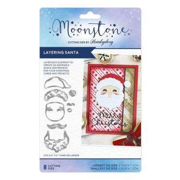 Hunkydory Matrices de découpe Moonstone - Layering Santa